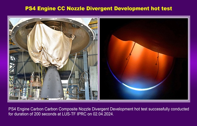 Ps4 Engine Carbon-Carbon (C-C) Nozzle - Sanskriti IAS